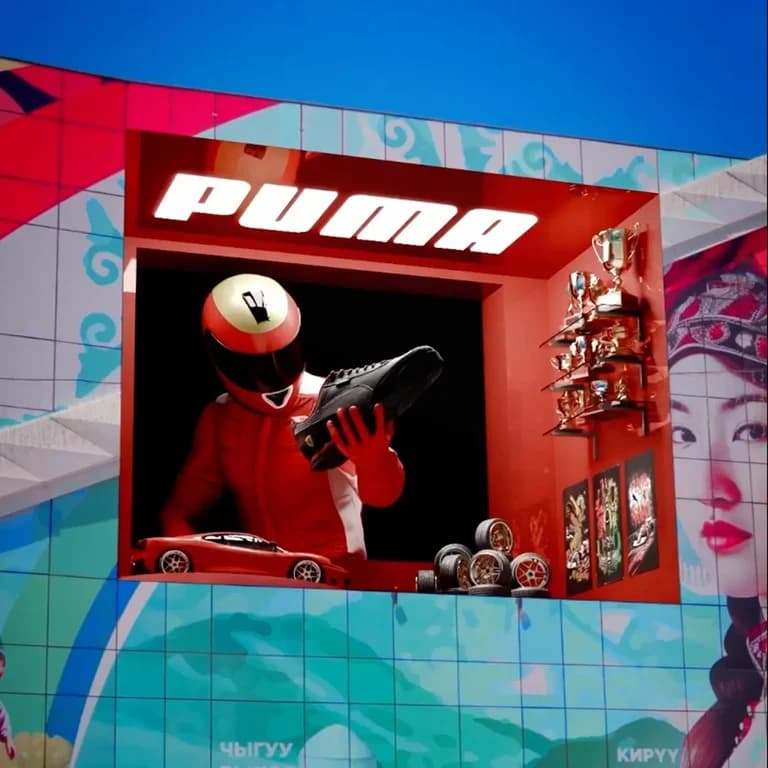 Puma Ferrari: VFX тренд
